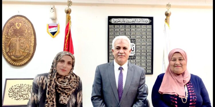 رضا الكرداوي: تدشين مبادرة للتوعية بإنجازات الجمهورية الجديدة والتحول الرقمي "من اليسار" رضا الكرداوي وأيمن موسى وزينب عبدالفتاح