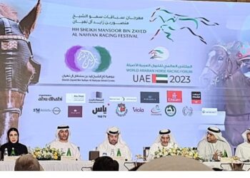 المؤتمر الصحفي لقرعة جوهرة تاج الشيخ زايد