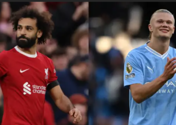 هداف الدوري الانجليزي .. المنافسة تشتعل بين هالاند ومحمد صلاح