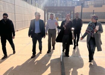 وفد من البرنامج الإنمائي للأمم المتحدة يزور مشروع نظم الخلايا الشمسية بـ 6 أكتوبر