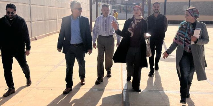 وفد من البرنامج الإنمائي للأمم المتحدة يزور مشروع نظم الخلايا الشمسية بـ 6 أكتوبر وفد من البرنامج الإنمائي للأمم المتحدة يزور مشروع نظم الخلايا الشمسية بـ 6 أكتوبر