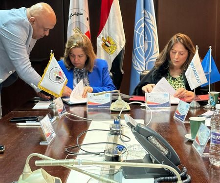 صندوق الاسكان الاجتماعى يوقع مذكرة تعاون مع برنامج الأمم المتحدة للمستوطنات البشرية صندوق الاسكان الاجتماعى