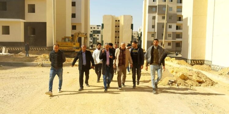 المهندس رضوان عبد الرشيد يتابع تنفيذ 2208 شقة بالاسكان المتميز في مدينة بدر المهندس رضوان عبد الرشيد