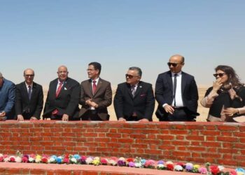 د. أحمد المنشاوي يشهد إطلاق  مشروع أرض الجامعات بالوادي الجديد