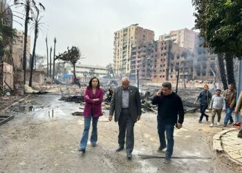 حريق الحارة الشعبية