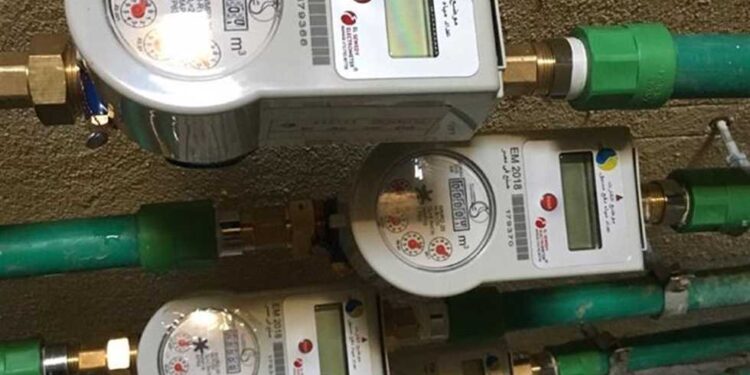 عداد مياه بدل تالف