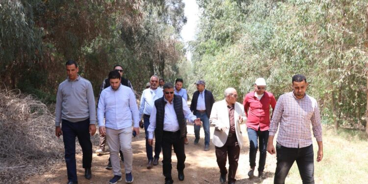 المهندس ياسر عبدالحليم يتفقد أعمال رفع كفاءة الطرق ومحطات معالجة الصرف الصحي المهندس ياسر عبدالحليم