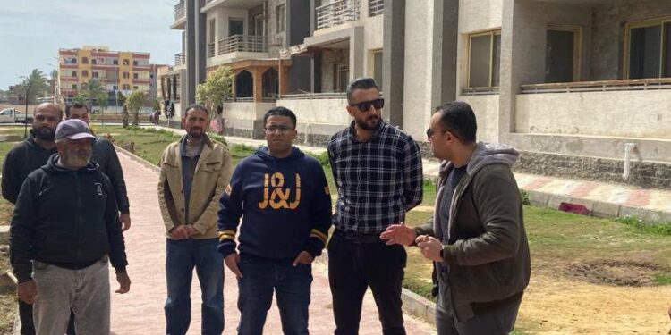 رئيس جهاز مدينة دمياط الجديدة يتفقد شقق دار مصر شقق دار مصر