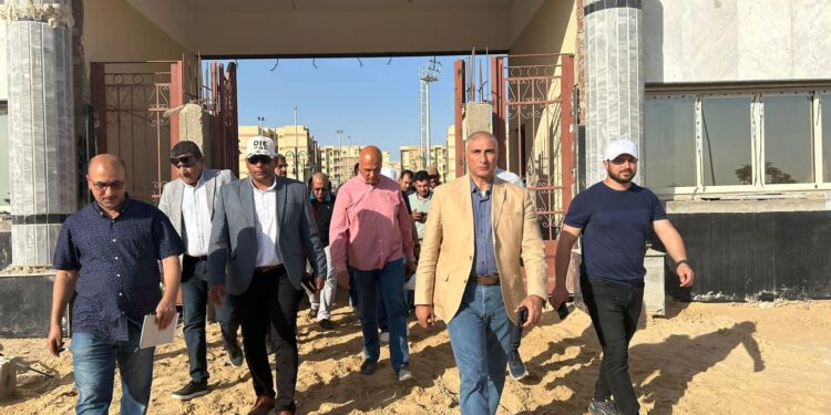 أمين غنيم يتابع سير العمل بمدينتي أسيوط وناصر الجديدتين أمين غنيم