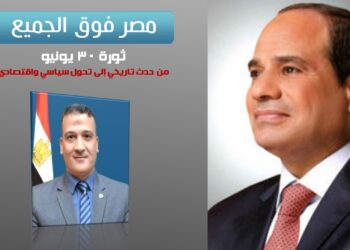 د. مجدي السماحي يكتب عن ثورة 30 يونيو