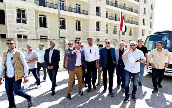 الحى اللاتينى بالعلمين الجديدة يكشف المتقاعسين عن تنفيذ الأعمال الحى اللاتينى