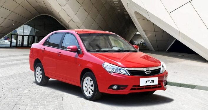 سعر بي واي دي F3 موديل 2025 سعر بي واي دي F3 موديل 2025