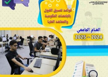 قواعد تنسيق القبول بالجامعات