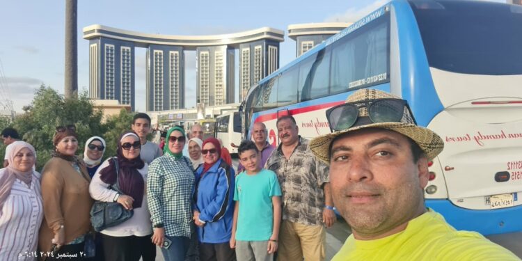 اتحاد عمال الجيزة ينظم رحلة لـ مدينة العلمين الجديدة مدينة العلمين الجديدة