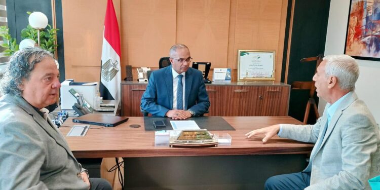 سيد إسماعيل يتابع موقف تقديم خدمات مياه الشرب بالدقهلية سيد إسماعيل