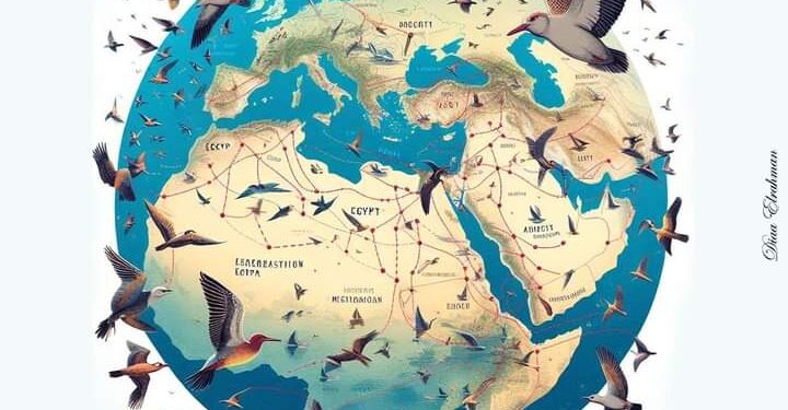 اليوم العالمى للطيور المهاجرة يسلط الضوء على علاقاتها مع الحشرات اليوم العالمى للطيور المهاجرة يسلط الضوء على علاقاتها مع الحشرات