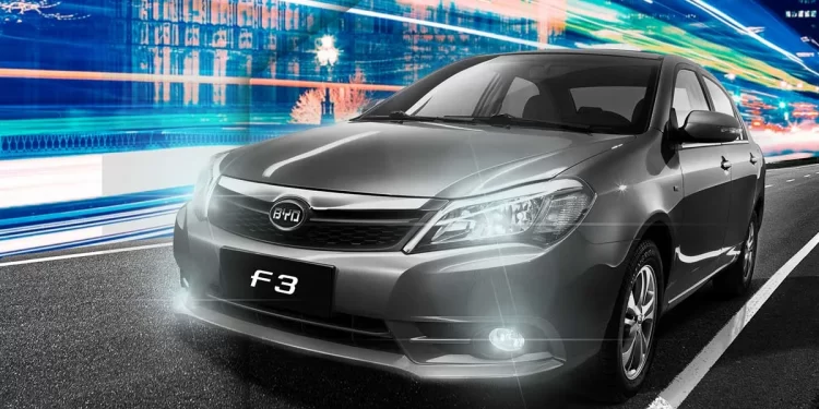 سعر بي واي دي F3 موديل 2025 بعد الزيادة الجديدة بي واي دي F3