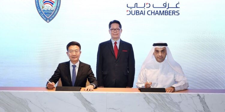 غرف دبي تعزز تعاونها مع غرفة التجارة التايلاندية غرف دبي