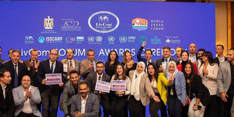 شركة العاصمة الإدارية تقتنص 4 جوائز عالمية شركة العاصمة الإدارية