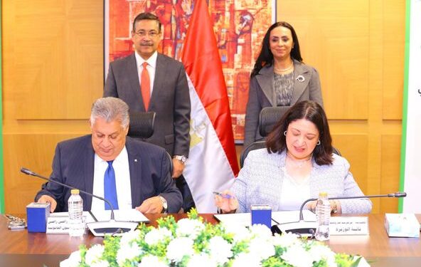 بنك التعمير والإسكان يوقع بروتوكول لتطوير 20 فصل حضانة بنك التعمير والإسكان