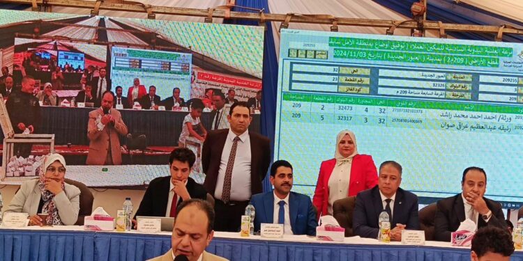 القرعة السابعة لأراضي العبور الجديدة