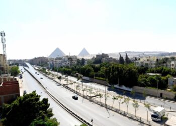المنطقة المحيطة بالأهرامات