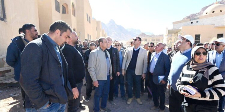 منطقة الزيتونة .. مستجدات عملية التطوير بسانت كاترين منطقة الزيتونة