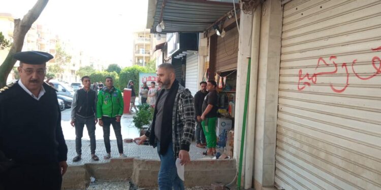 غلق وتشميع للمحلات