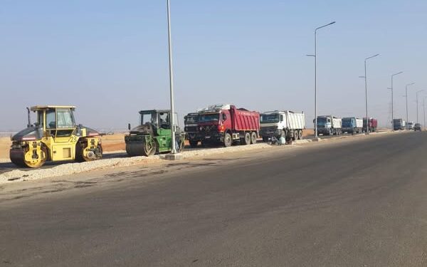 سفنكس الجديدة تشهد طفرة في الطرق التنموية سفنكس الجديدة