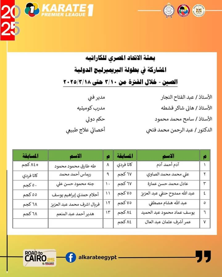 الاتحاد المصري للكاراتيه