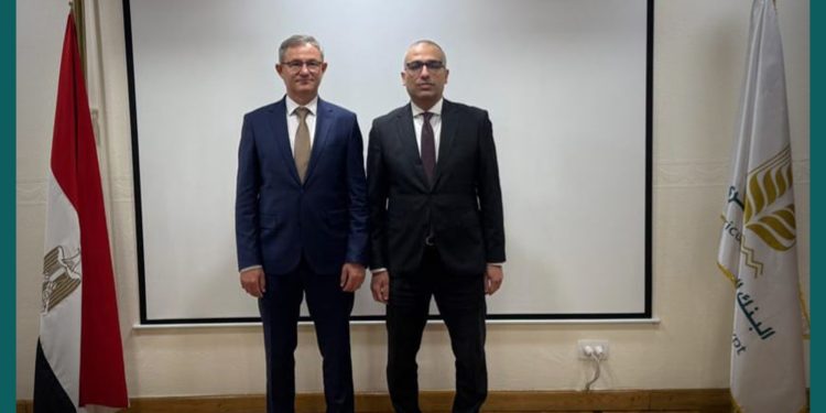 البنك الزراعي المصري يستقبل وزير الزراعة الصربي البنك الزراعي