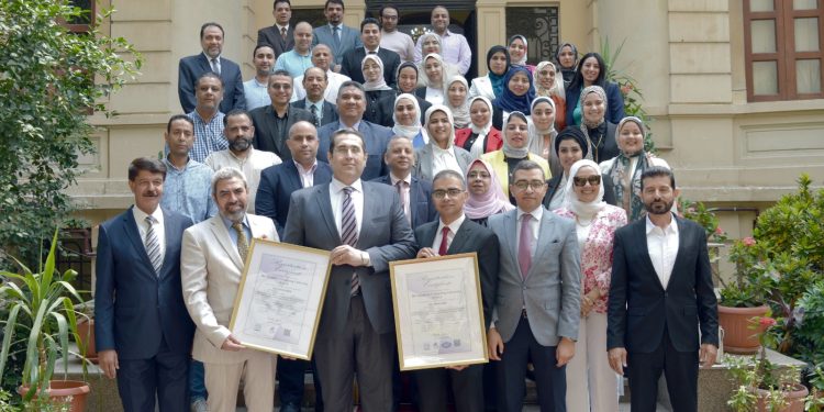 حصول الجامعة المصرية للتعلم الالكتروني الأهلية على شهادتي الأيزو الدولية الجامعة المصرية للتعلم الالكتروني الأهلية
