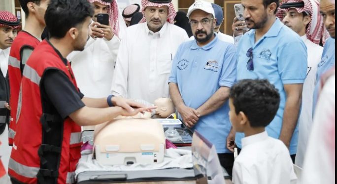 جمعية عزم تنظم ورشة عمل لتطوير مهارات فرق مواجهة الحرائق بالباحة جمعية عزم