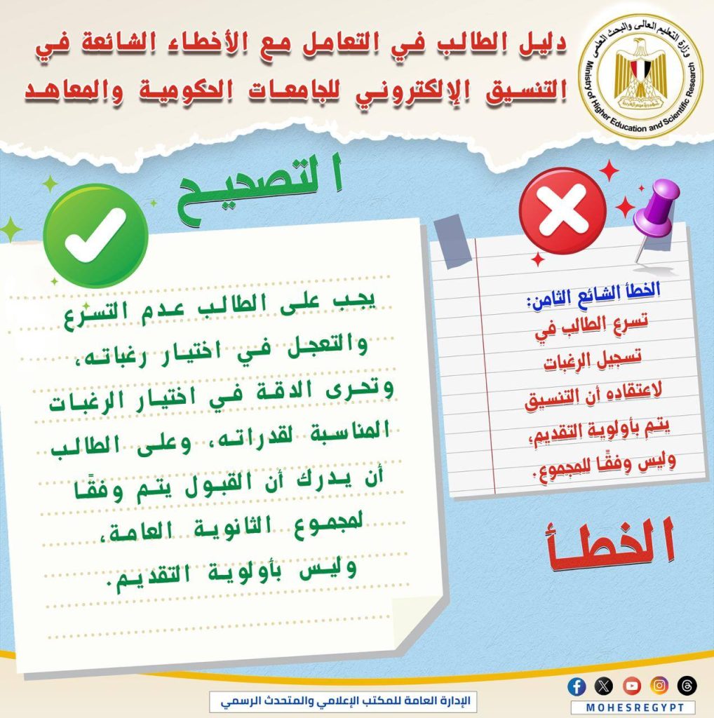 أخطاء التنسيق الإلكتروني 2025 .. احذرها حتى لا تفقد رغباتك