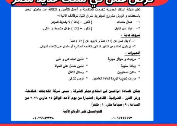 فرص عمل في سكك حديد مصر